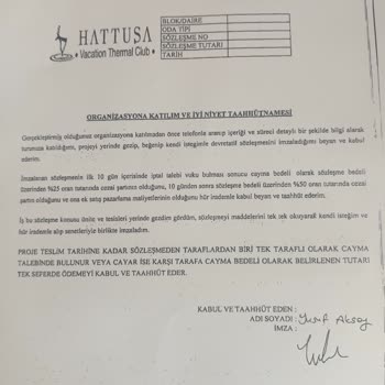 Hattuşa Vacation Thermal Club Hattuşa Erzin Termal Otel