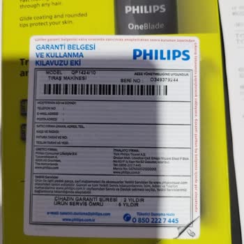 PHILIPS Ev Aletleri Philips Oneblade Kalitesiz Ürün Ve Migros