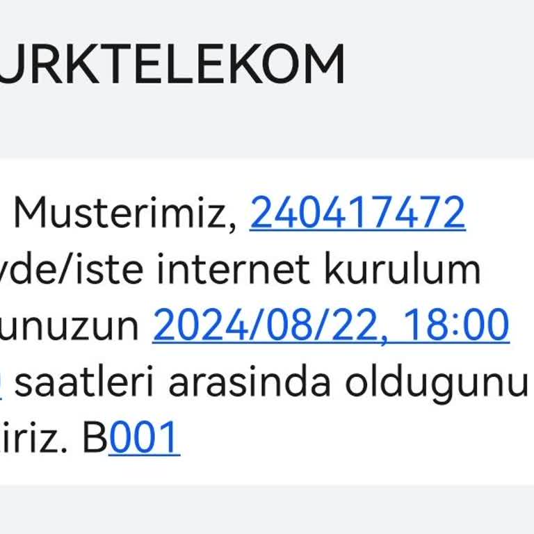 Türk Telekom Randevu Sorunu Ve Müşteri Hizmetleri İlgisizliği