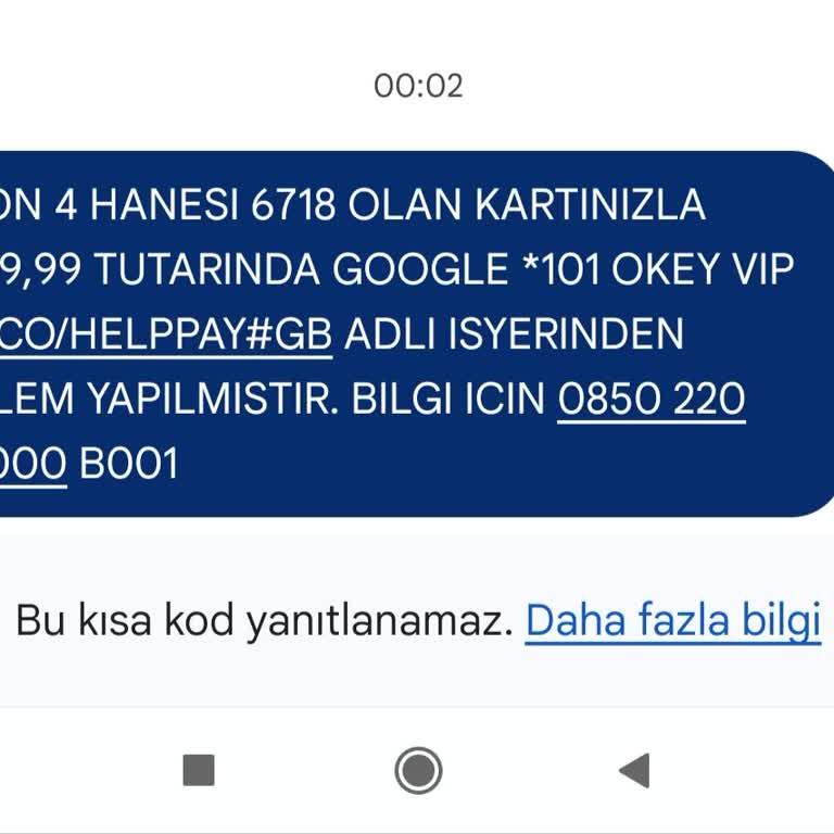 Helppay Şikayetim Var. Lütfen