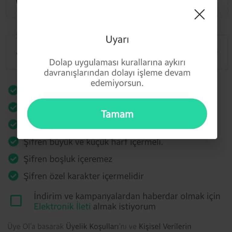 Dolap KVKK Kurallarına Aykırı Sizin Hakkında Bilgi Topluyor