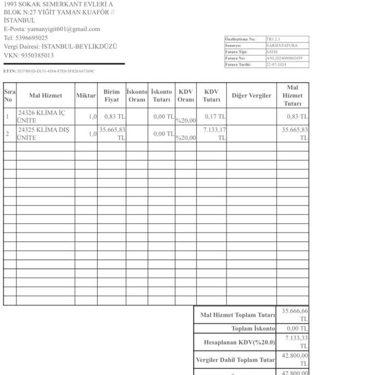 Yeni Aldığımız Klima 28 Gün İçinde Bozuldu, İade Talebimiz Reddedildi
