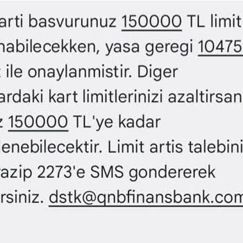 QNB Finansbank Trendyol Kredi Kartı Limit Sıkıntısı
