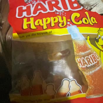 Haribo Jelibonun Bir Kısmı Beyaz