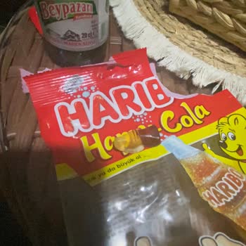 Haribo Jelibonun Bir Kısmı Beyaz