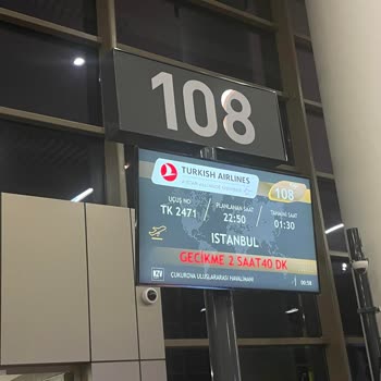 Turkish Airlines' Delay of 3 Hours and 35 Minutes