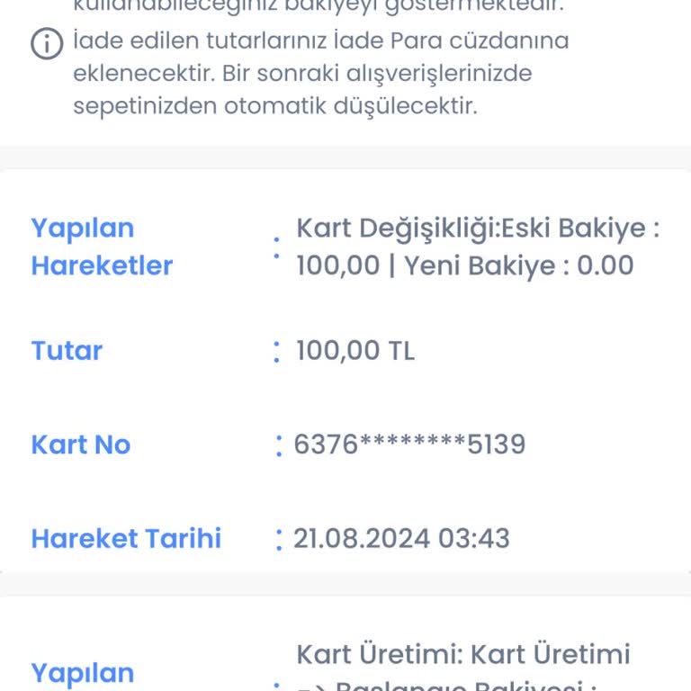 LCW Hediye Çekimi Sıfırlamış