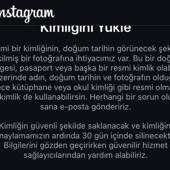 Instagram Sebepsiz Yere Hesabım Askıya Alındı