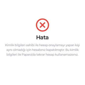 Papara Hesabım Kapandı Nasıl Açacağım Bilmiyorum
