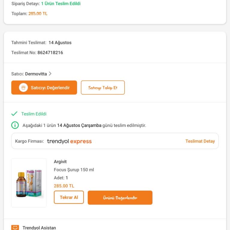 Argivit Focus Köpürdü Şişenin Yarısı Taştı