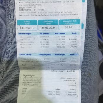 CK Boğaziçi Elektrik Elektrik Faturalarında Anlamsız Fiyat Farklılıkları