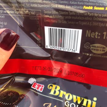 Eti Gıda Eti Browni Gold Küflü Çıktı