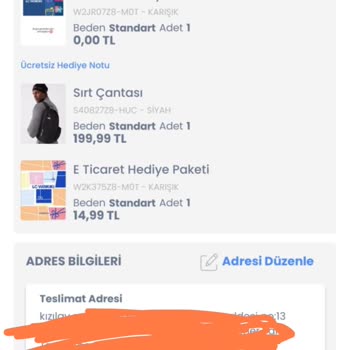 LCW Online Bilgi Dahili Dışında Sipariş İptal Etmesi