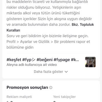 TikTok Video Tanıtımı Kullandım Ama Onaylanmadı Para İadesi İstiyorum