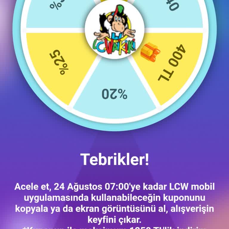 LCW Çark Aldatmacası