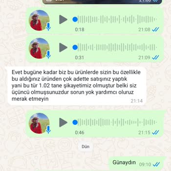 Byelhafashion İade Almamak İçin Direniyor.