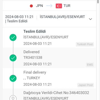 PTT Kargo Yurt Dışı Siparişimde Gümrük Problemi