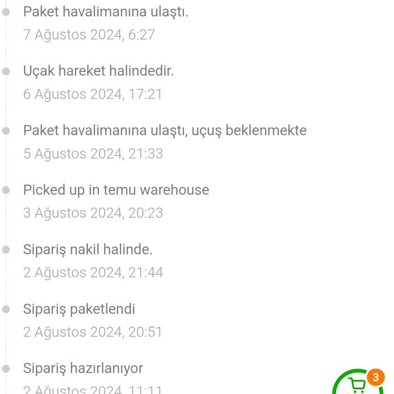 MNG Kargo Temu MNG Ürünlerin Gümrükte Beklemesi