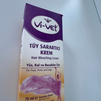 Vi-Vet Tüy Sarartıcı Krem Yüzümü Yaktı