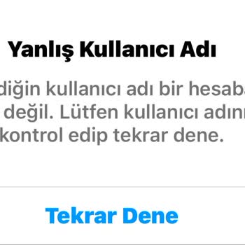 Instagram Hesap Bulunamadı