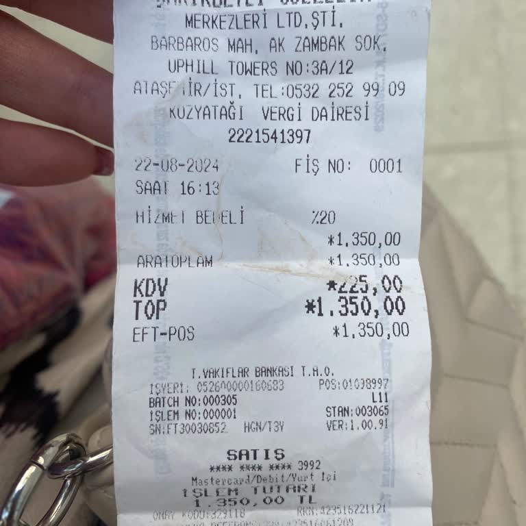 İlayda Çakırbeyli Nail&beauty Center Ataşehir Müşteri Memnuniyetsizliği