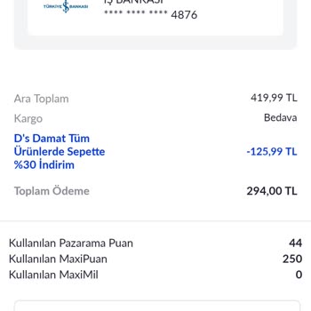 Pazarama İadeler De Puan İadesi Yapmıyor