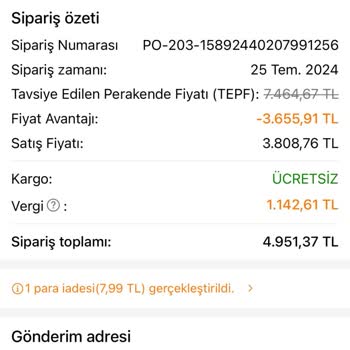 Temu MNG Kargo Gümrük Bekletme Süreci