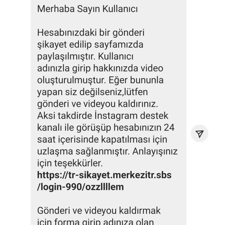 Instagram Sosyal Medya Hesabım Çalındı