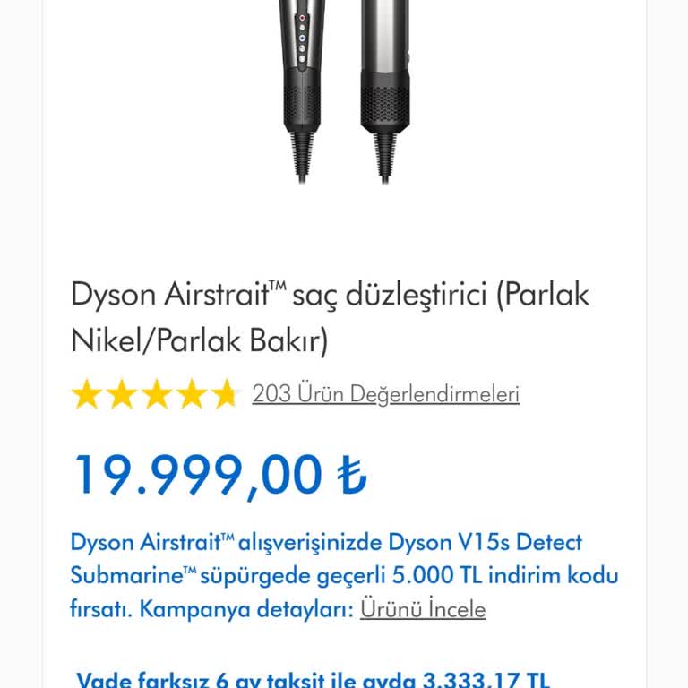 Dyson Kampanyaları Ulaşılması Güç İnsanların Değerli Vaktini Çalıyor.