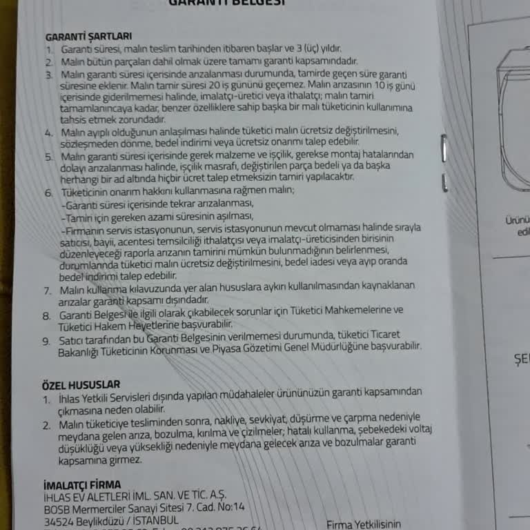 İhlas Ev Aletleri Markanın Arkasında Durmuyorlar