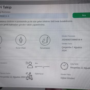 Dijital Kurye Diye İsmi Olup Hizmet Veremeyen Şirket.