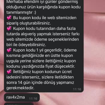 Pelin Şenoğlu İndirimli Ürün İadesi Almıyormuş Kesinlikle Onaylamayın!