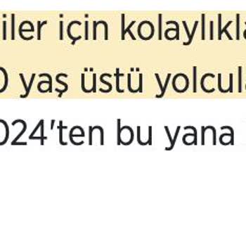 Türk Hava Yolları Emekliler Yılı İndirimi Uygulamıyor
