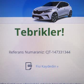 Carjet Kredi Kartı Olmadığı İçin Aracı Vermedi. Paramızı İade Etmiyor