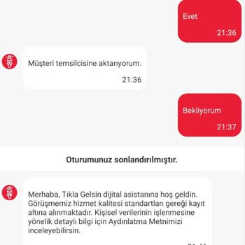 Tıkla Gelsin Paket Gelmiyor. Müşteri Temsilcisi Cevap Vermiyor. Para İade Etmiyor.