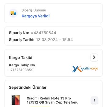 Migros Extra Ve Yurtiçi Kargo Satın Aldığım Ürünü Bana Göndermiyor