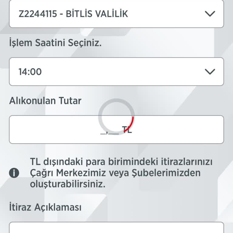 Ziraat Bankası Ziraat Para Yatırmada El Koyma