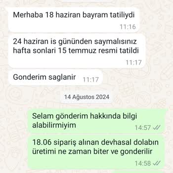 Tiamob Uzun Süren Sipariş Ve İptal Sorunu