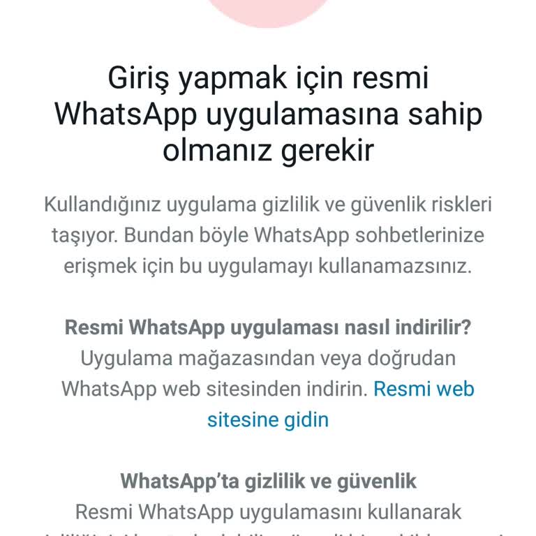 WhatsApp In Beni Mağdur Etmesi