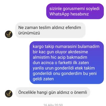 Waw Tesettür Hatalı Ürün Gönderimi