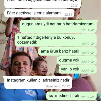Waw Tesettür Hatalı Ürün Gönderimi