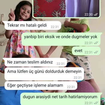 Waw Tesettür Hatalı Ürün Gönderimi
