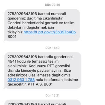 PTT Kargo Ve Şube Sorunu