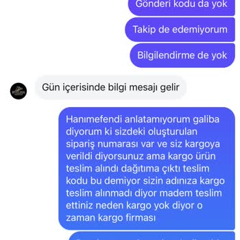 Yurtiçi Kargo Yalan Söyleyen Mağdur Eden Satıcı