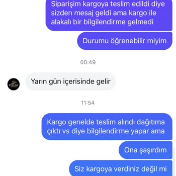 Yurtiçi Kargo Yalan Söyleyen Mağdur Eden Satıcı