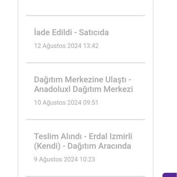 Carrefour SA Ayıplı Ürünü İade Etmeme Rağmen Ücretim İade Edilmiyor