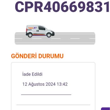 Carrefour SA Ayıplı Ürünü İade Etmeme Rağmen Ücretim İade Edilmiyor