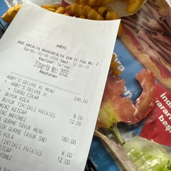 Arby's Hamburgerin İçinden Sap Çıktı