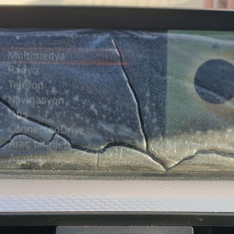 BMW F30 40yıl Paketi Multimedya Ekran Arızası