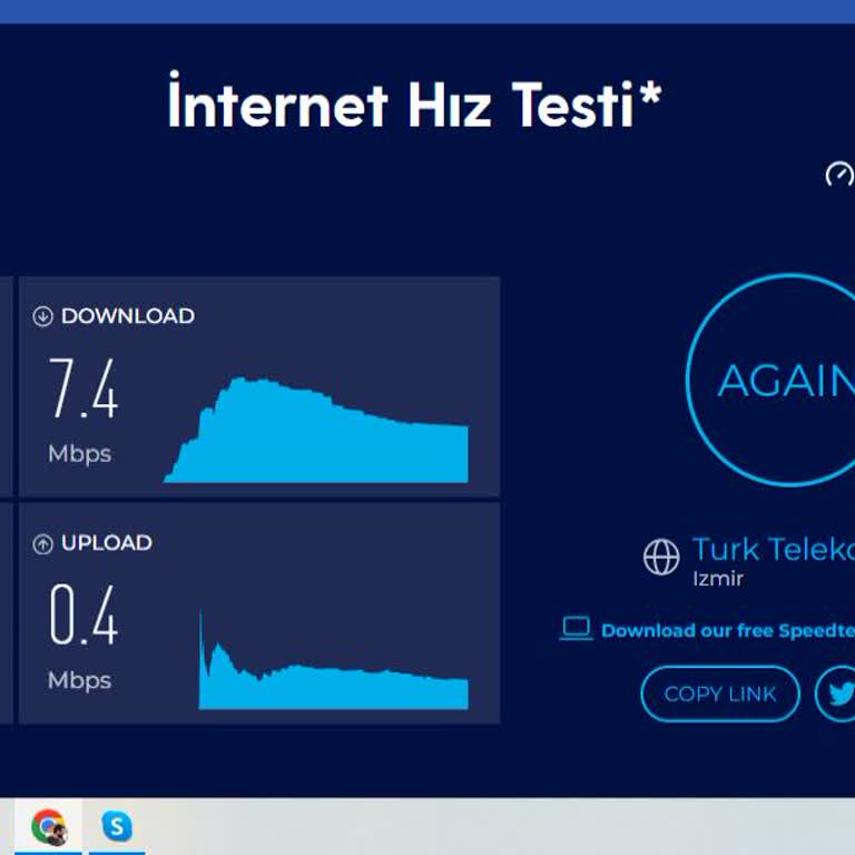Türk Telekom Vadettiği İnternet Hızını Sunmuyor, Hızım Çok Yavaş